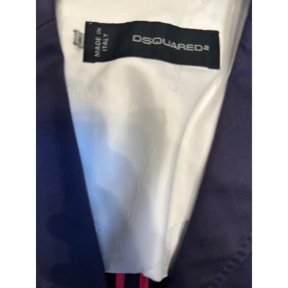Dsquared2 Mens Sport Coat Blazer Jacket Casual Business Made‎ in Italy 48R